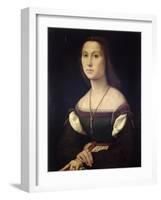 Portrait of a Woman, 1507-Raphael-Framed Giclee Print