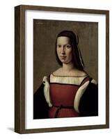 Portrait of a Woman, 1509-Ridolfo Ghirlandaio-Framed Giclee Print