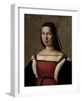 Portrait of a Woman, 1509-Ridolfo Ghirlandaio-Framed Giclee Print