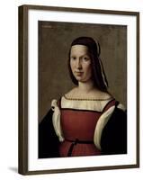 Portrait of a Woman, 1509-Ridolfo Ghirlandaio-Framed Giclee Print