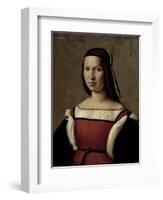 Portrait of a Woman, 1509-Ridolfo Ghirlandaio-Framed Giclee Print