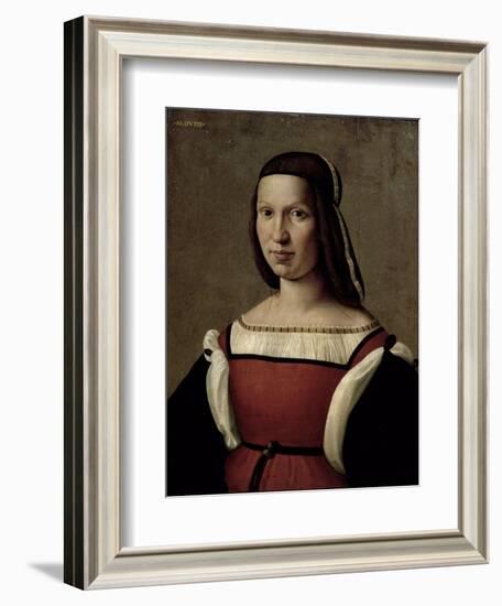 Portrait of a Woman, 1509-Ridolfo Ghirlandaio-Framed Giclee Print