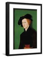 Portrait of a Woman, 1522-Lucas Cranach the Elder-Framed Premium Giclee Print