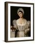 Portrait of a Woman, 1525-1530-Bernardino Licinio-Framed Giclee Print