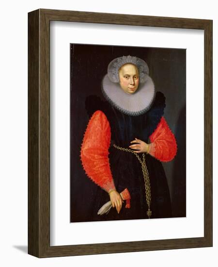 Portrait of a Woman, 1600-null-Framed Giclee Print