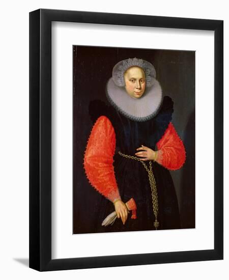 Portrait of a Woman, 1600-null-Framed Giclee Print