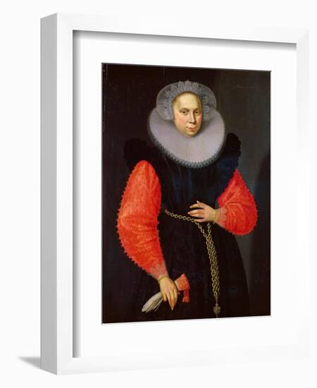 Portrait of a Woman, 1600-null-Framed Giclee Print