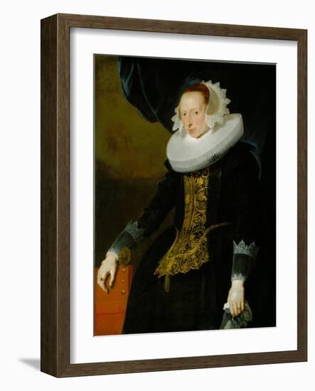 Portrait of a Woman, 1625-30-Pieter Claesz Soutman-Framed Giclee Print