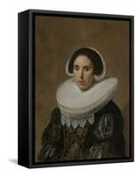 Portrait of a Woman, 1635-Frans Hals-Framed Stretched Canvas