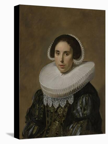 Portrait of a Woman, 1635-Frans Hals-Stretched Canvas