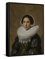 Portrait of a Woman, 1635-Frans Hals-Framed Stretched Canvas