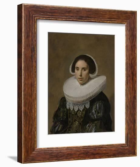 Portrait of a Woman, 1635-Frans Hals-Framed Art Print