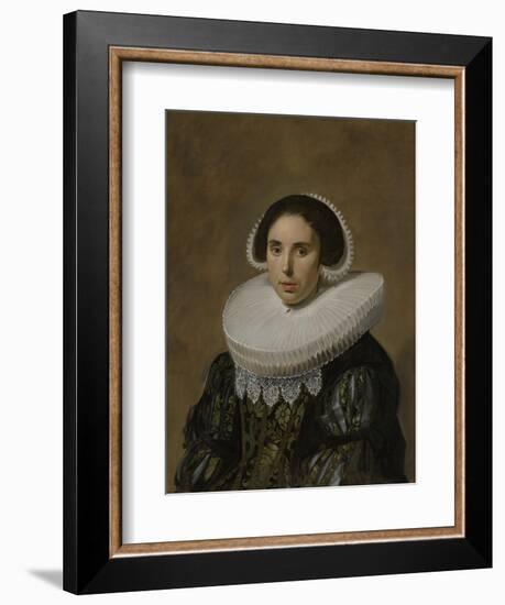 Portrait of a Woman, 1635-Frans Hals-Framed Art Print