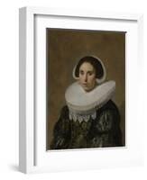 Portrait of a Woman, 1635-Frans Hals-Framed Art Print