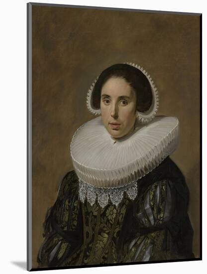 Portrait of a Woman, 1635-Frans Hals-Mounted Art Print