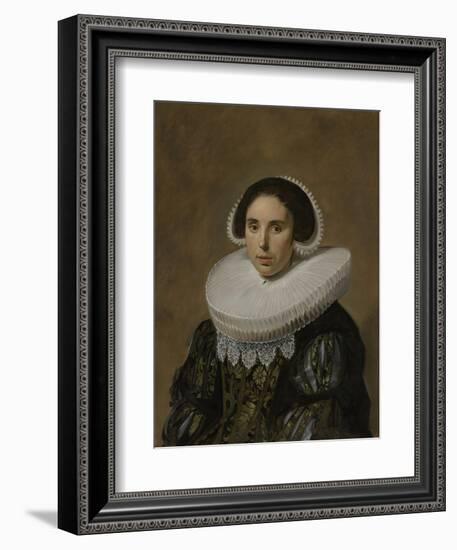 Portrait of a Woman, 1635-Frans Hals-Framed Art Print