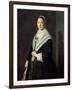 Portrait of a Woman, 1650-52-Frans Hals-Framed Giclee Print