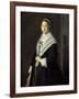 Portrait of a Woman, 1650-52-Frans Hals-Framed Giclee Print