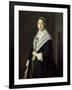 Portrait of a Woman, 1650-52-Frans Hals-Framed Giclee Print