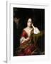 Portrait of a Woman, 1680-Nicolaes Maes-Framed Giclee Print