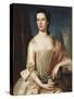 Portrait of a Woman, 1755-John Singleton Copley-Stretched Canvas