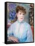 Portrait of a Woman, 1877-Pierre-Auguste Renoir-Framed Stretched Canvas