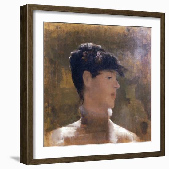 Portrait of a Woman, 1883 (Oil on Canvas)-John Lavery-Framed Giclee Print