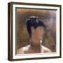 Portrait of a Woman, 1883 (Oil on Canvas)-John Lavery-Framed Giclee Print