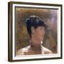 Portrait of a Woman, 1883 (Oil on Canvas)-John Lavery-Framed Giclee Print