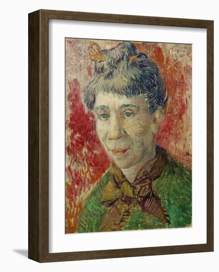 Portrait of a Woman, 1886-87-Vincent van Gogh-Framed Giclee Print