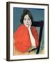 Portrait of a Woman, 1890-Louis Anquetin-Framed Giclee Print