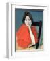 Portrait of a Woman, 1890-Louis Anquetin-Framed Giclee Print