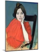 Portrait of a Woman, 1890-Louis Anquetin-Mounted Giclee Print