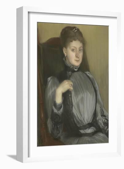 Portrait of a Woman, 1890-Jacques-emile Blanche-Framed Giclee Print