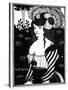 Portrait of a Woman, 1898-Aubrey Beardsley-Stretched Canvas