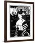 Portrait of a Woman, 1898-Aubrey Beardsley-Framed Giclee Print