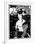 Portrait of a Woman, 1898-Aubrey Beardsley-Framed Giclee Print