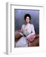 Portrait of a Woman, 1899-Raimundo De madrazo-Framed Giclee Print