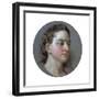 Portrait of a Woman, 18th Century-Jean Baptiste Van Loo-Framed Giclee Print