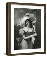 Portrait of a Woman, 18th Century-Nicholas-Framed Giclee Print