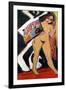 Portrait of a Woman, 1908-Ernst Ludwig Kirchner-Framed Giclee Print