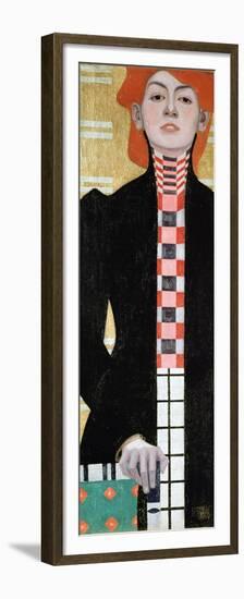 Portrait of a Woman, 1909-Egon Schiele-Framed Premium Giclee Print