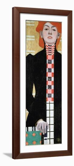 Portrait of a Woman, 1909-Egon Schiele-Framed Premium Giclee Print