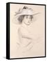 Portrait of a Woman, 1909-Paul Cesar Helleu-Framed Stretched Canvas