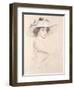 Portrait of a Woman, 1909-Paul Cesar Helleu-Framed Giclee Print