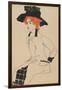 Portrait of a Woman, 1910-Egon Schiele-Framed Giclee Print