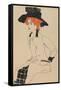 Portrait of a Woman, 1910-Egon Schiele-Framed Stretched Canvas