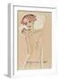 Portrait of a Woman, 1910-Egon Schiele-Framed Giclee Print