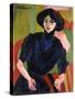 Portrait of a Woman, 1911-Ernst Ludwig Kirchner-Stretched Canvas