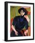 Portrait of a Woman, 1911-Ernst Ludwig Kirchner-Framed Giclee Print